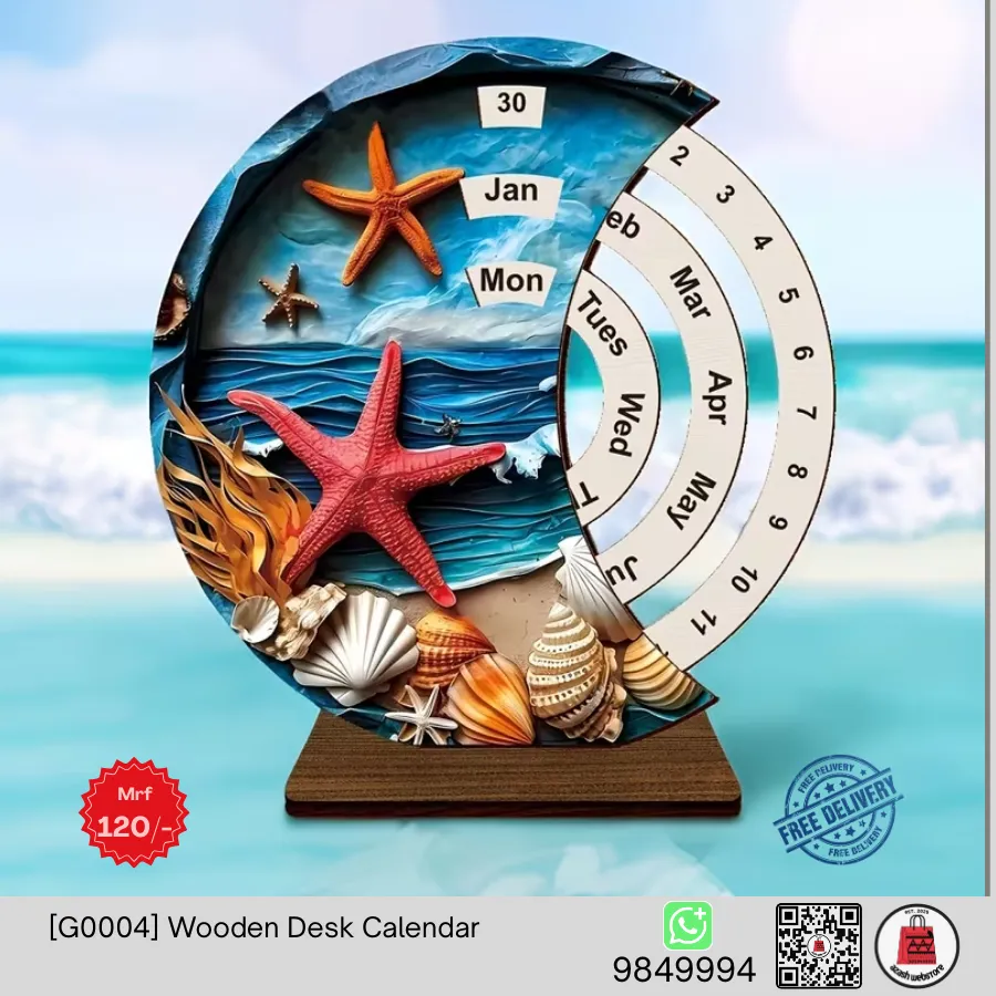 [G0006] Wooden Book Stand - Bohemian Arabic Calligraphy (3).webp