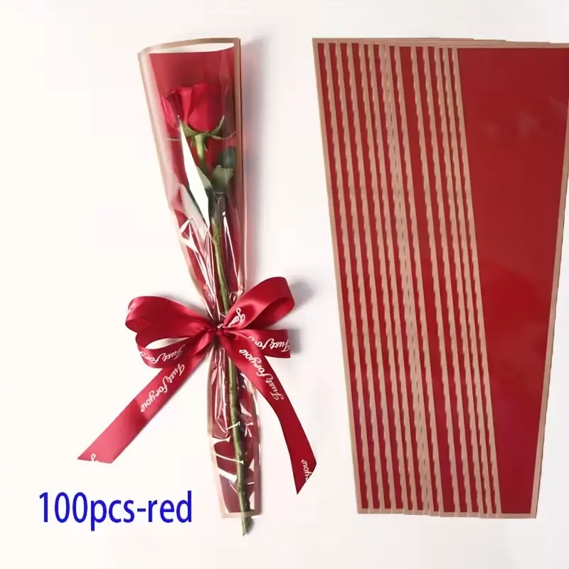 Rose Covers - Red - 5-piece