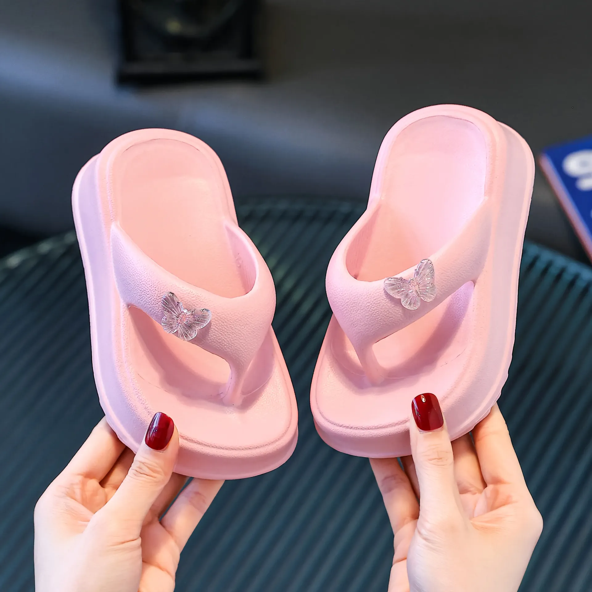 Slippers for Toddlers - Girls' Lightweight Slip-On