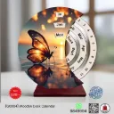 Wooden Desk Calendar