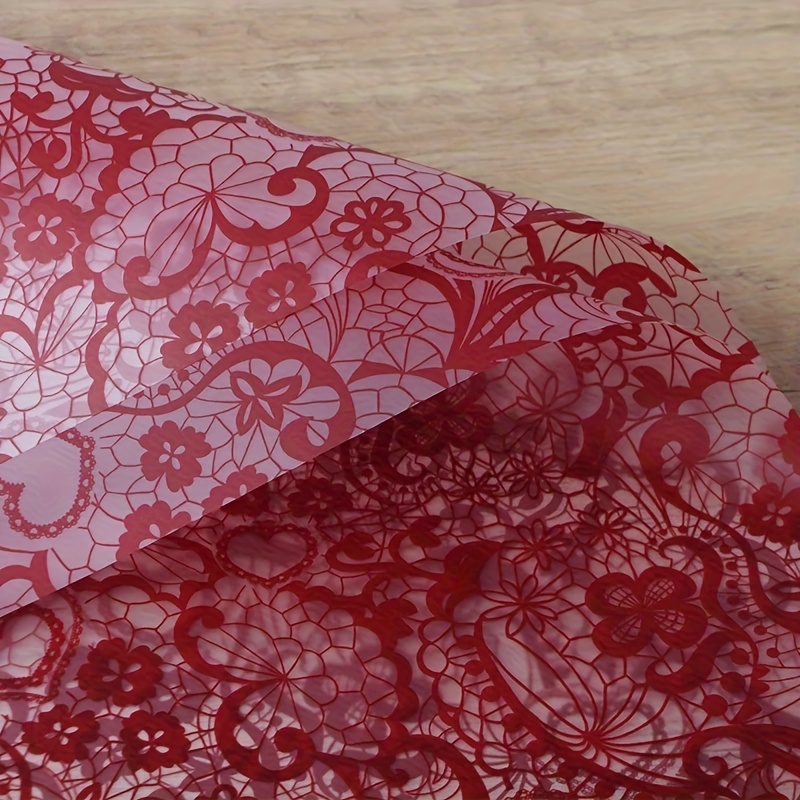 [FS0009] Flower Bouquet Wrapping Paper, Pink - Elegant Patterns - Premium Korean Style - 20 per Pack